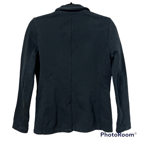 J CREW Black Schoolboy Cotton Blazer Size XS - Picture 2 of 4